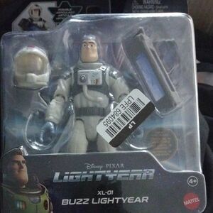 Mattel Buzz Lightyear Action Figure – White & Gray, New in Box! Make Offer